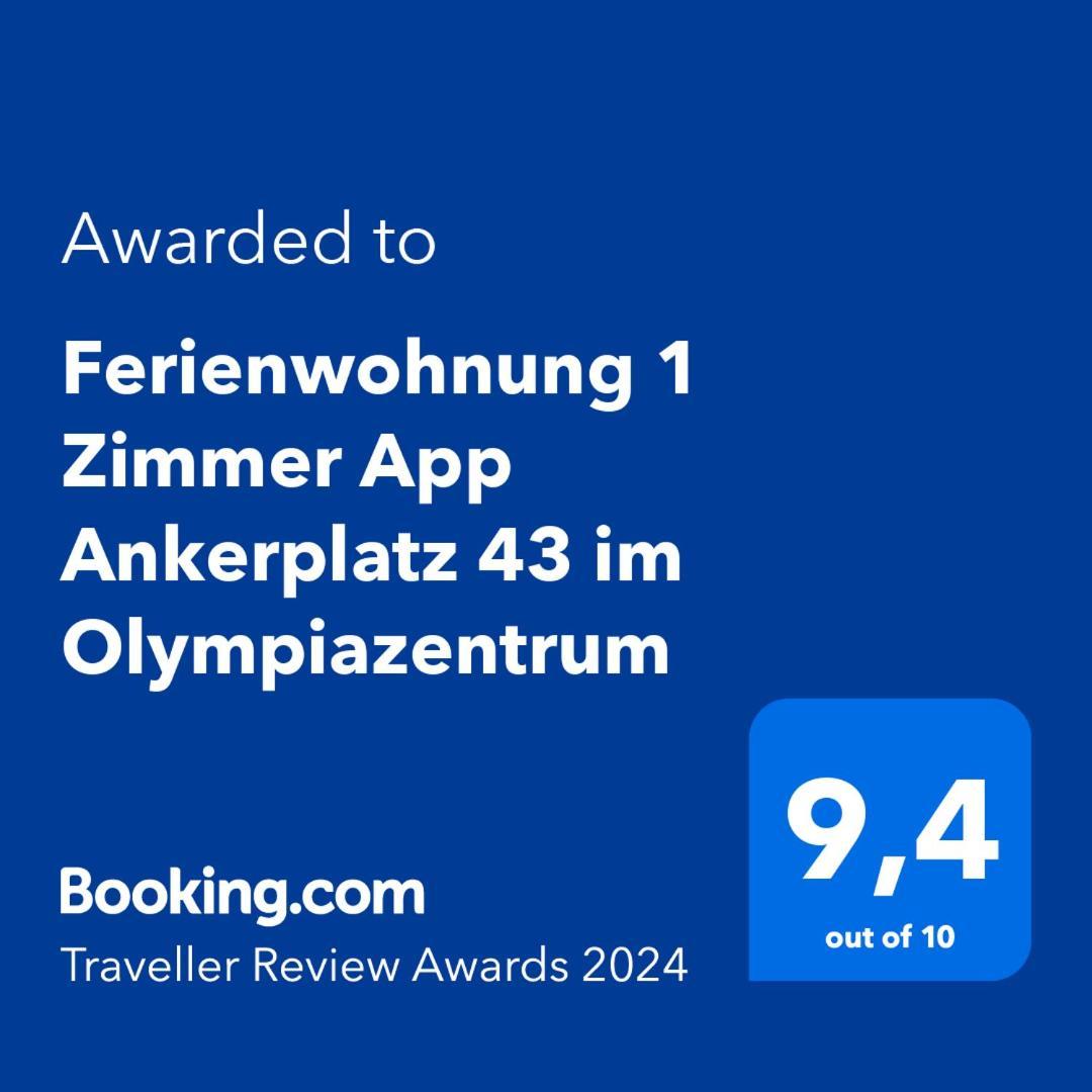 Ferienwohnung 1 Zimmer App Ankerplatz 43 Im Olympiazentrum Kiel Dış mekan fotoğraf